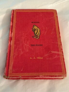 Vintage Winnie The Pooh Book A.A. Milne Dutton 1961 Reprint HC Illustrated